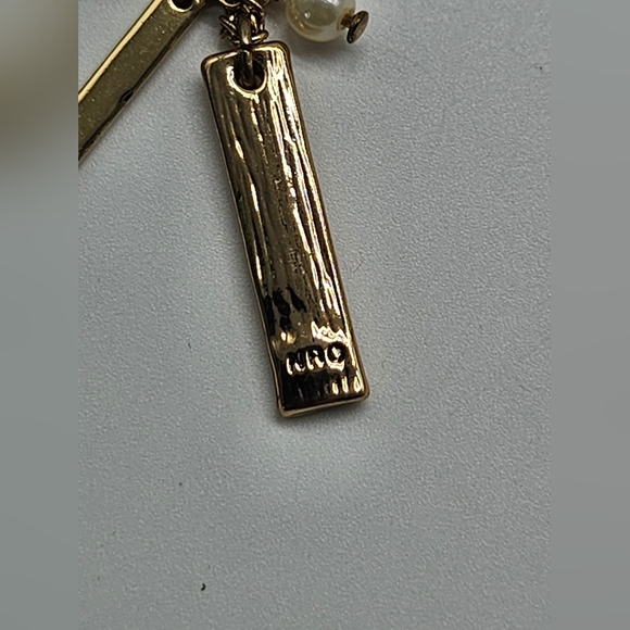 VTG AVON Mix Variety Collection Gold Tone Lot Necklace Bracelet Ring SIGNED Gems - Picture 16 of 16